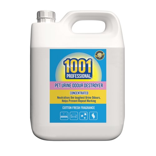 1001 Professional Urine Odour Destroyer 5L Pack of 2 S33940