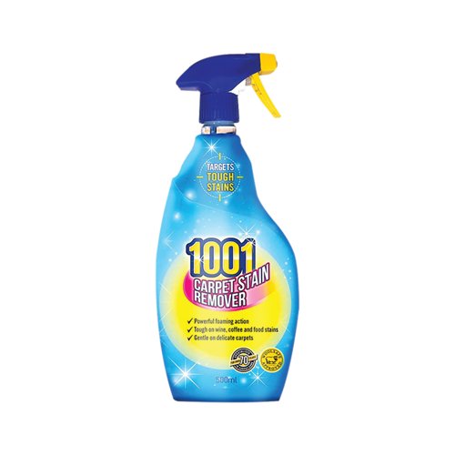 1001 Carpet Stain Remover Spray 500ml Pack of 6 S33428