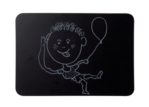 Bi-Office Frameless Chalkboard Double-Sided Washable Black Surface A3 Pk of 5 MB8125397