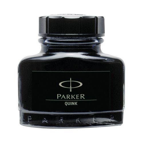 Parker Quink Permanent Ink Bottle Black 2oz S0037460 | Newell Brands