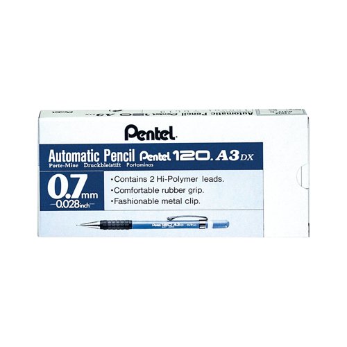 Pentel A300 Automatic Pencil Medium 0.7mm (Pack of 12) A317-C