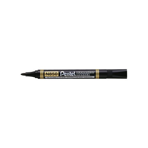 Pentel N850 Permanent Marker Bullet Tip Marker (Pack of 12) N850-AE