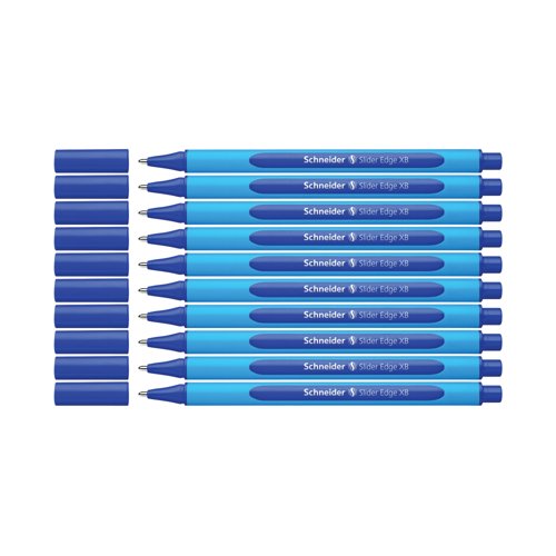 Schneider Slider Edge XB Ballpoint Pen Blue Pack of 10 SH152203
