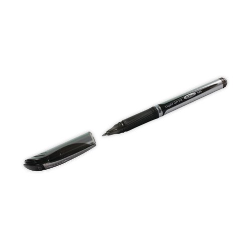 Pentel EnerGel Xm Rollerball Pen Medium Black (Pack of 12) BL57-A