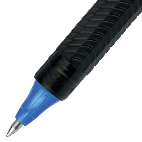 PE811487 | The Pentel EnerGel Eco Gel Pen is made with 96% post-consumer recycled materials, offering a sustainable writing solution without compromising performance. Its quick-drying ink reduces smudging, making it perfect for both left and right-handed users. The comfortable, grooved barrel ensures a secure grip, while the 0.7mm tip provides a smooth, medium line. It is refillable with item code LR7, making it a long-lasting, eco-friendly choice.