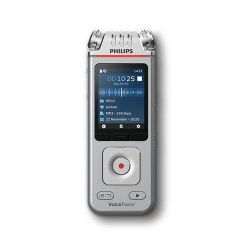 Philips VoiceTracer Audio Recorder with Sembly AI Speech-To-Text Cloud Software DVT4115/00 PH00689