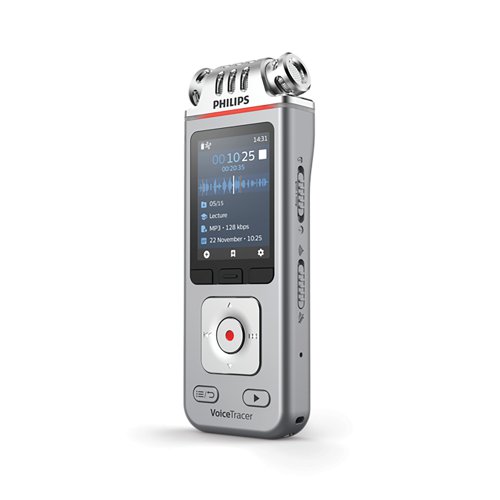 Philips VoiceTracer Audio Recorder with Sembly AI Speech-To-Text Cloud Software DVT4115/00 PH00689