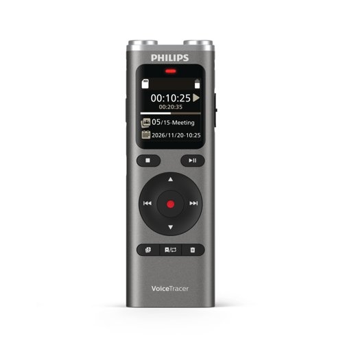Philips DVT2075 VoiceTracer Audio Recorder with Sembly Speech-to-Text Cloud Software Trial DVT2075/0