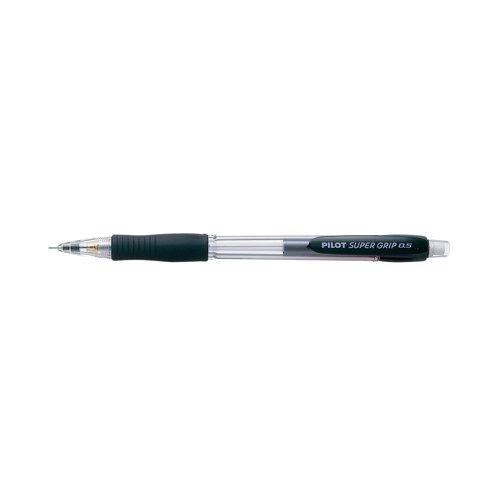 Pilot Super Grip Mechanical Pencil HB Black (Pack of 12) 506101201 | Pilot Pen