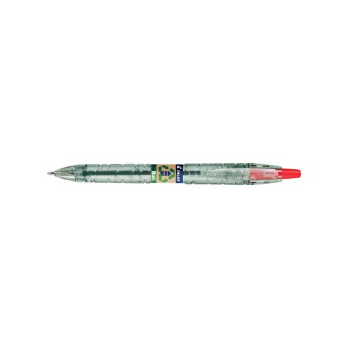 Pilot B2P Ecoball Ballpoint Med Red (Pack of 10) 4902505621604