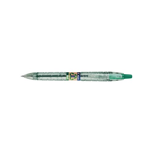 Pilot B2P Ecoball Ballpoint Med Green (Pack of 10) 4902505621611