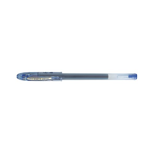 Pilot Super Gel Rollerball Pen Medium Blue (Pack of 12) BOX35012243783
