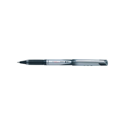Pilot V Ball Grip 07 Liquid Ink Rollerball Pen Black (Pack of 12) BOX45012322921
