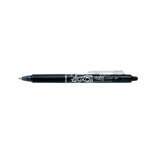 Pilot FriXion Clicker Retractable Rollerball Pen Medium Black (12 Pack) 229101201