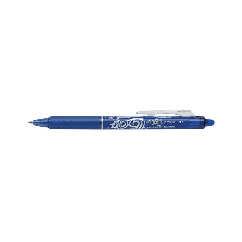 Pilot FriXion Clicker Retractable Rollerball Pen Medium Blue (12 Pack) 229101203