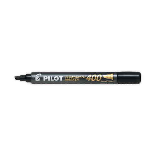 Pilot Permanent Marker 400 Chisel Tip Black Value Pack 15 + 5 FREE (Pack of 20) 3131910504061 | Pilot Pen