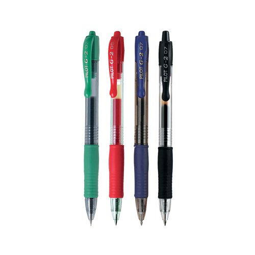 Pilot G207 Retractable Gel Ink Rollerball Pen Assorted Value Pack 16 + 4 FREE (Pack of 20) 313191051