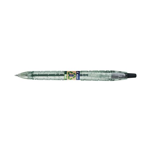 Pilot B2P Ecoball GreenPack Ballpoint Pen/Refill 10 Pens+10 Refills Blk (Pack of 20) 3131910586562