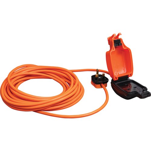 IP54 1 Socket Weatherproof Extension Lead 10m E250EM