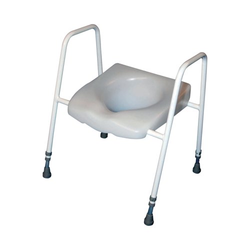 Aidapt President Raised Toilet Seat and Frame VR219