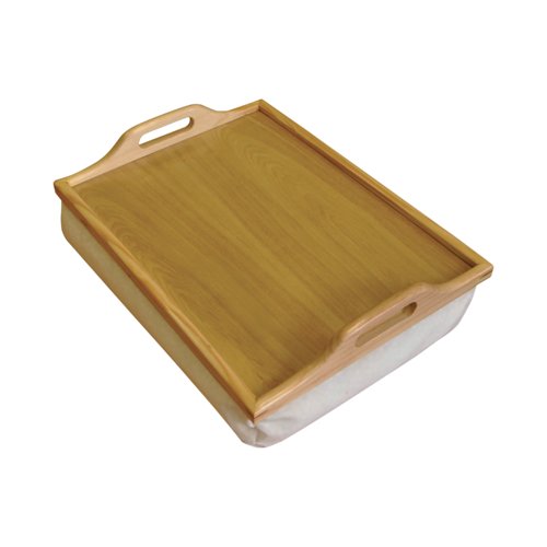 Aidapt Wooden Lap Tray with Cushion VM938D PIA77377 Buy online at Office 5Star or contact us Tel 01594 810081 for assistance