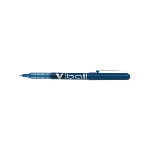 Pilot V-Ball Rollerball Pen Needle Fine Blue (12 Pack) BLVB5-03