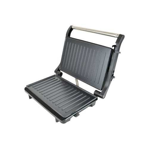 Lloytron KitchenPerfected Health Grill/Panini Press Black/Steel LY2701