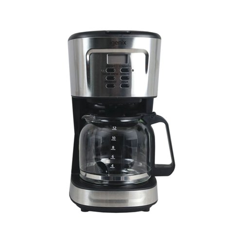 Igenix Digital Coffee Maker 1.5L Stainless Steel IGCM01250SS