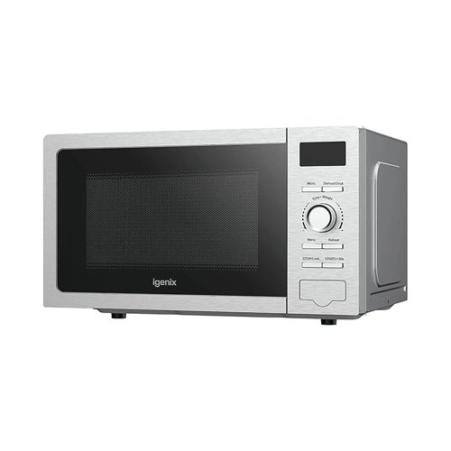 Igenix Digital Microwave 800W 20 Litre Stainless Steel IGMS02080SS