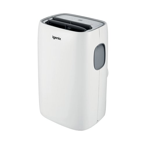 Igenix 12000 BTU 4-In-1 Portable Air Conditioner with Remote Control White IG9922