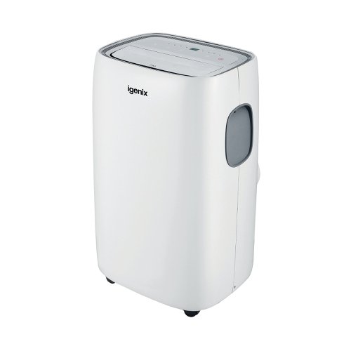 Igenix 12000 BTU 4-In-1 Portable Air Conditioner with Remote Control White IG9922