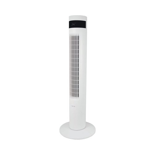 Igenix 43 Inch Digital Tower Fan 3 Speeds White IGFD6043W