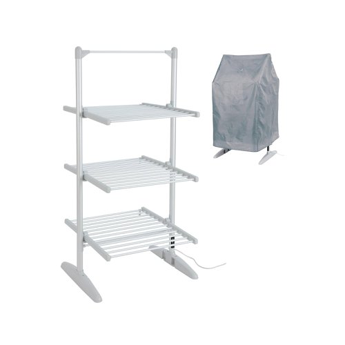 Igenix 3 Tiered Heater Airer 300W Silver IGHA02236S Laundry Appliances PIK09388