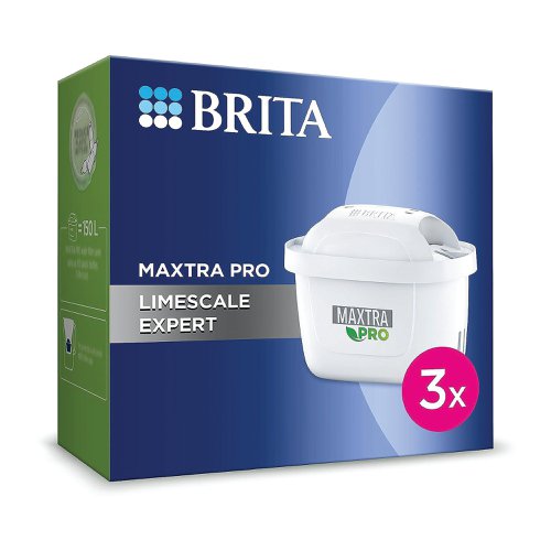 Brita Maxtra Pro Limescale Expert Water Cartridge 3 Pack 1050913