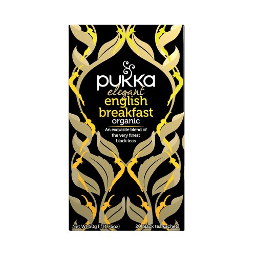 Pukka Elegant English Breakfast Fairtrade Tea Bags (Pack of 20) P5050