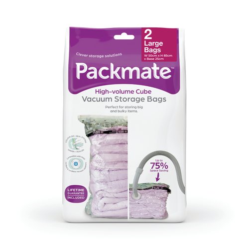 Packmate Large Volume Vacuum Storage Bags (Pack of 2) C40407-GRE