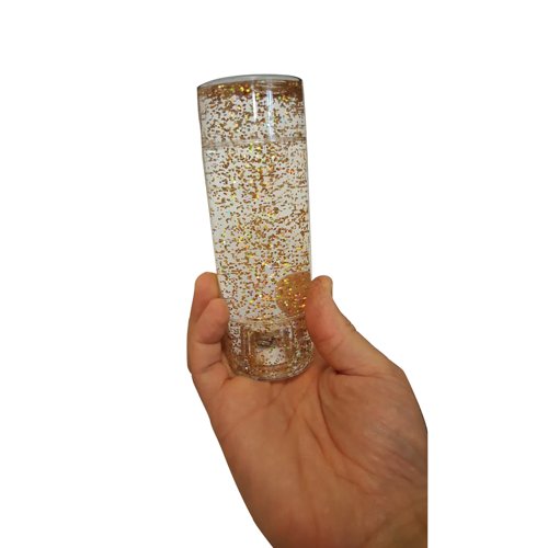 Shake and Shine Light Up Glitter Tub Gold/Silver Battery Operated (Pack of 2) SGSGS