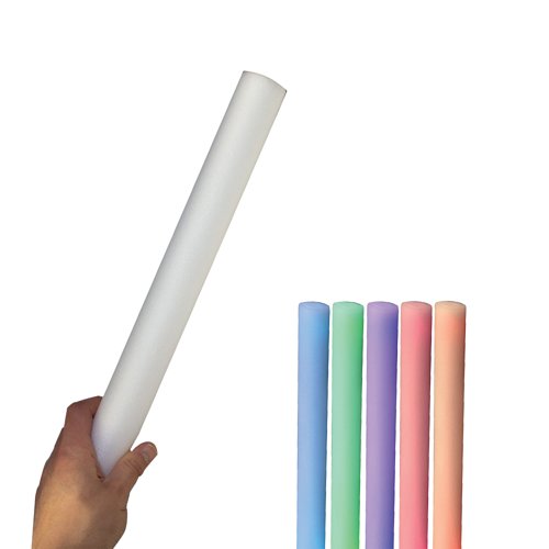 Light Up Sensory Soft Foam Batons 6 LED Light Modes 400mm (Pack of 6) SFB6