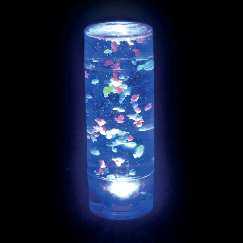Mini Light Up LED Mood Lamp Fish Aquarium Design 150mm Battery Operated SB47D