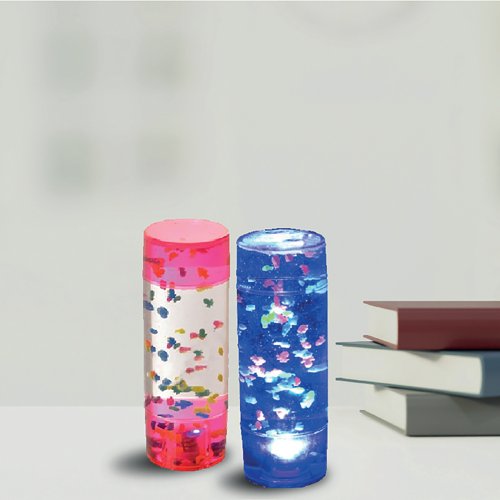 Mini Light Up LED Mood Lamp Fish Aquarium Design 150mm Battery Operated SB47D