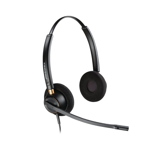 Poly Encorepro HW520 Customer Service Binaural Headset Noise-Cancelling 89434-02