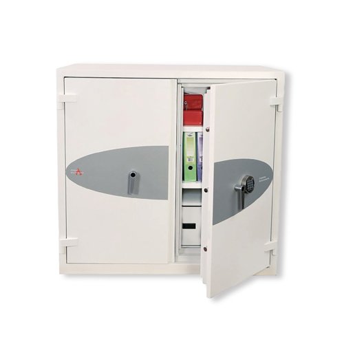 Phoenix Fire Commander Pro Safe Size 1 Electronic Lock 445 Litres White FS1921E