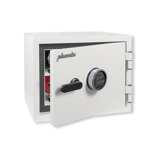 Phoenix Fortress Pro Safe Size 1 Electronic Lock 23 Litres White SS1461E