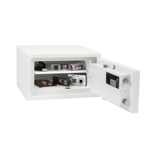 Phoenix Fortress High Security Safe Size 1 S2 Key Lock White SS1181K