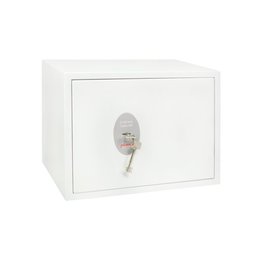 Phoenix Fortress High Security Safe Size 2 S2 Key Lock White SS1182K