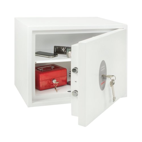 Phoenix Fortress High Security Safe Size 2 S2 Key Lock White SS1182K