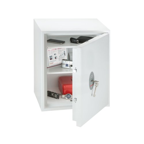 Phoenix Fortress High Security Safe Size 3 S3 Key Lock White SS1183K | Phoenix