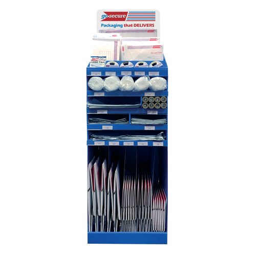 Go Secure Floor Standing Display Unit 485x555x1199mm POF01776