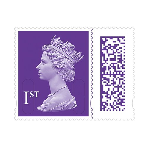 Royal Mail First Class Stamp Book (Pack of 8) 1CB8SINGLE