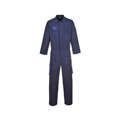Portwest Texo Contrast Coverall Navy Small TX15NARS